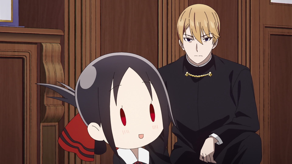 KAGUYA-SAMA: LOVE IS WAR Shirogane Miyuki quer conversar / Iino Miko quer  falar / Sobre a Shinomiya Kaguya - Parte 3 - Assista na Crunchyroll